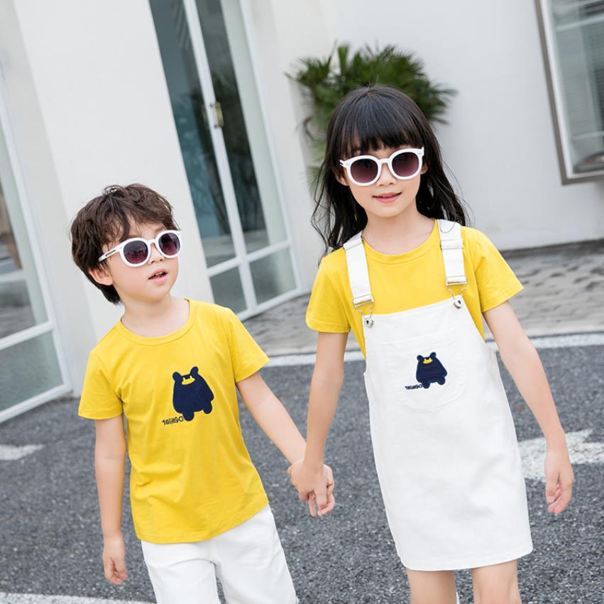 New summer short sleeve new parent-child T-shirt mother and son mother daughter suit casual autumn new couple\'s wear