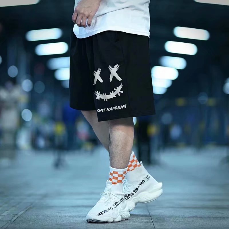 Summer Basketball Shorts Trend Loose Casual Sports Five-point Pants