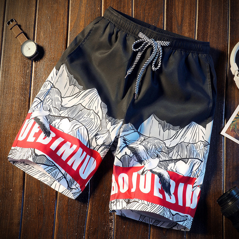 Summer Casual Pants Men's Shorts Summer Sports Five-point Pants