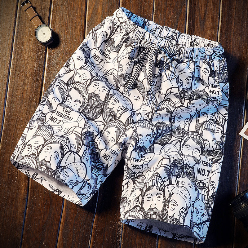 Summer Casual Pants Men's Shorts Summer Sports Five-point Pants