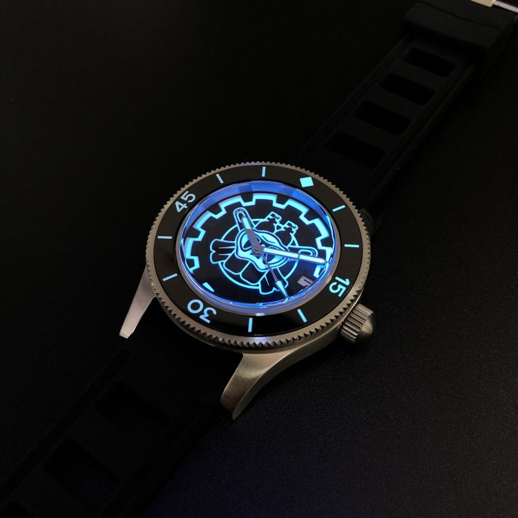 Luminous Canned Food Mechanical Watch