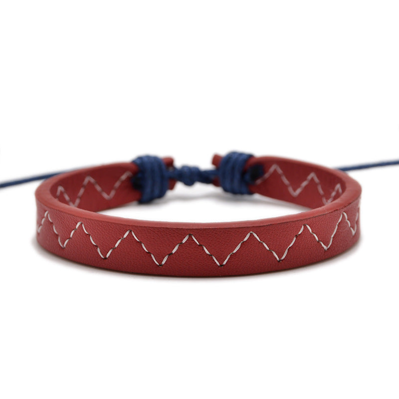 Printed Leather Bracelet PU Bracelet