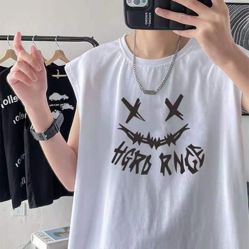 Men's Loose Summer Thin T-shirt Vest