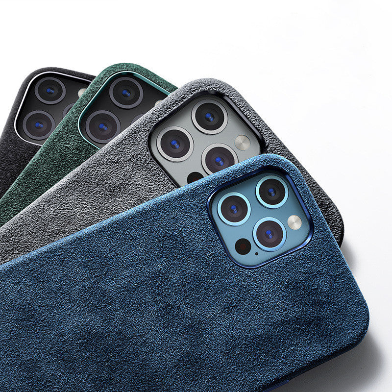 Luxury Suede Anti Falling Phone Case