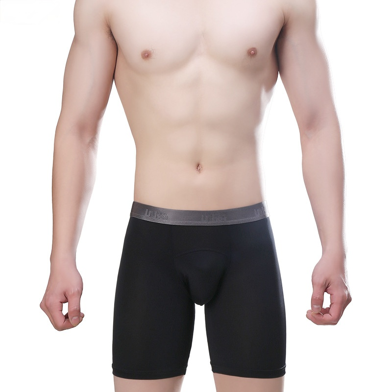 Long-legged Men's Boxer Training Anti-wear