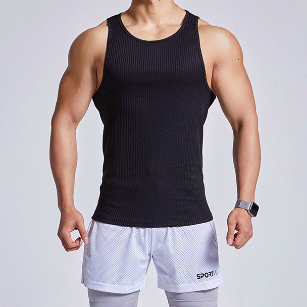 Fitness Vest Men Tops Outdoor Running