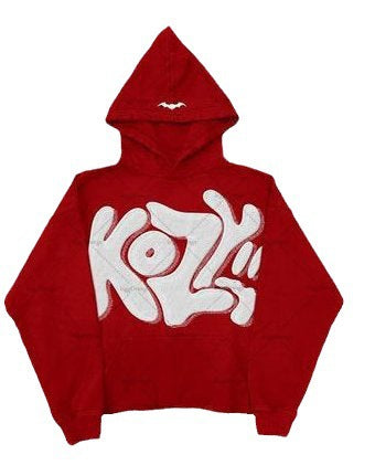 Printed Fashion Hooded Pullover Men