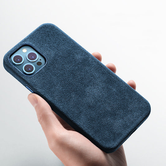 Luxury Suede Anti Falling Phone Case